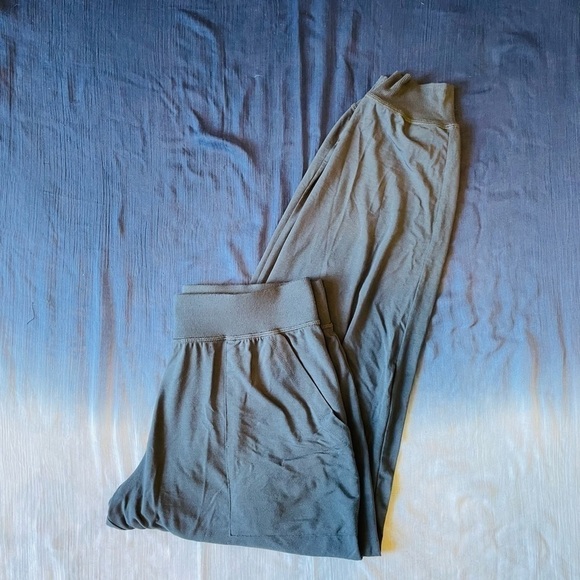 Peach Grey Boho Joggers - EUC - Size Medium - Picture 5 of 5